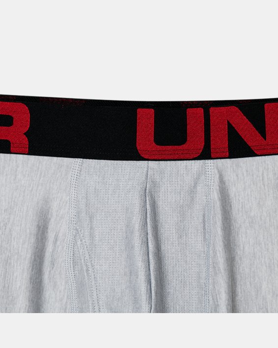 Under Armour Mens Tech 3in Boxerjock Black Sports Gym Running Breathable 